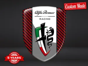 Alfa Romeo Pegatinas Automotrices Edición Estilo Alta Gama